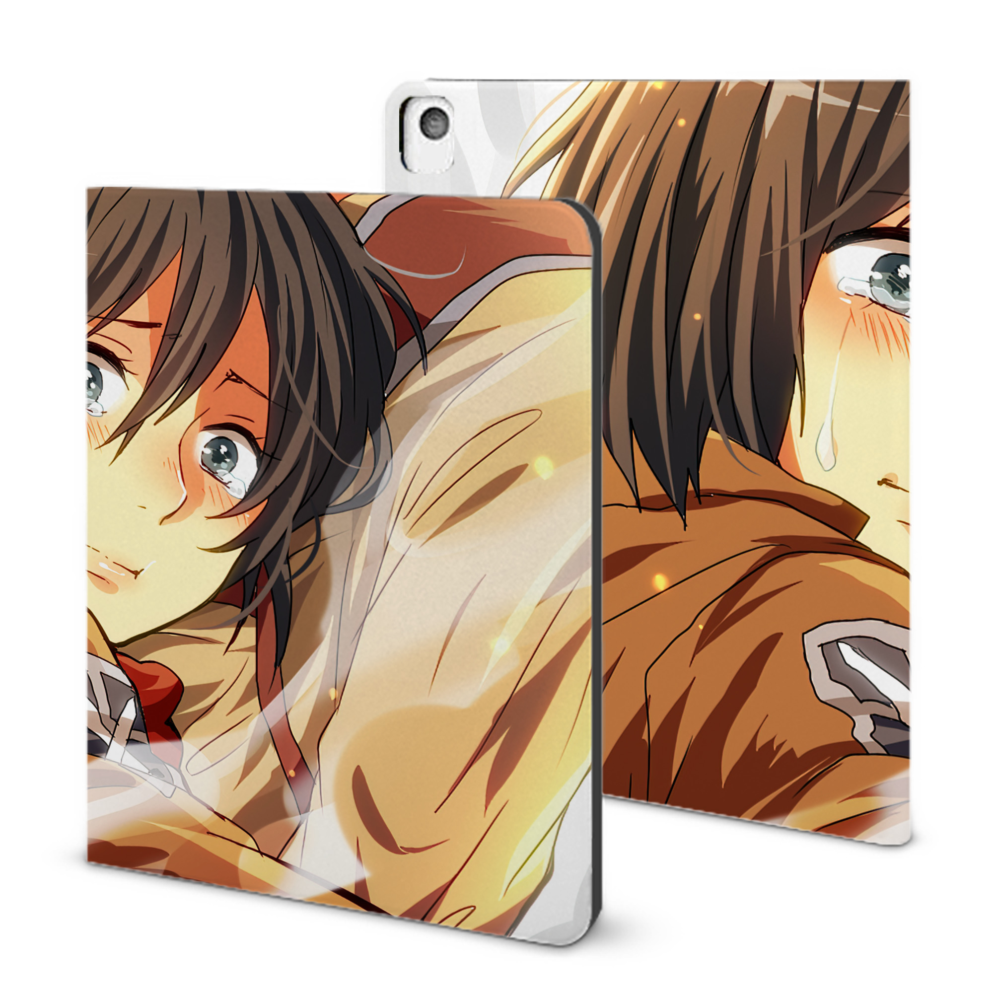 （画像用） 進撃の巨人 Attack on Titan IPadケース ペンホルダー付き ブックスタイルデザイン